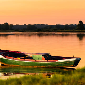 "Serenidad al atardecer"